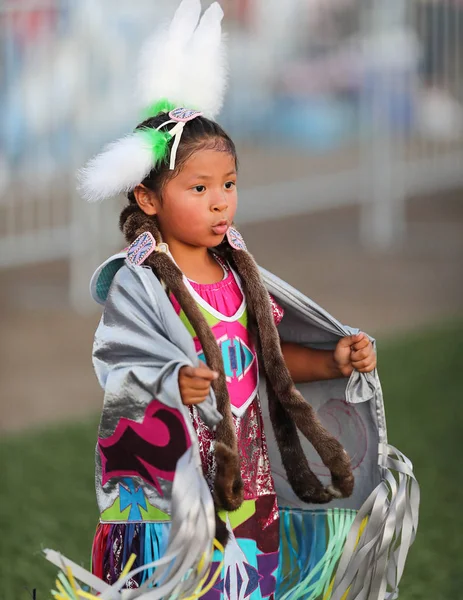 America Beads Dance Dancing Fairgrounds Feathers Idaho Indian Julymash Native — Stock Photo, Image