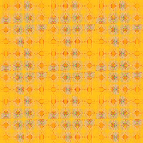 Abstrato Geométrico Fundo Multicolorido Padrão Intrincado Regular Amarelo Laranja Rosa — Fotografia de Stock