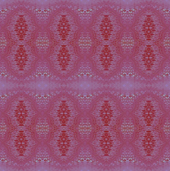 Abstrakt Geometrisk Sömlös Bakgrund Regelbundna Utsmyckade Oval Ornament Violett Lila — Stockfoto