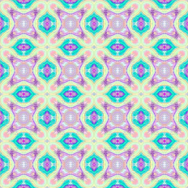 Abstracte Geometrische Naadloze Achtergrond Veelkleurige Regular Sier Patroon Paars Roze — Stockfoto