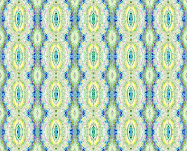 Abstract Geometrische Naadloze Achtergrond Verticaal Regular Ellises Patroon Geel Blauw — Stockfoto