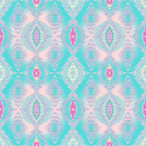 Abstract ornamental background multicolored. Regular diamond pattern pink, violet, purple and turquoise.