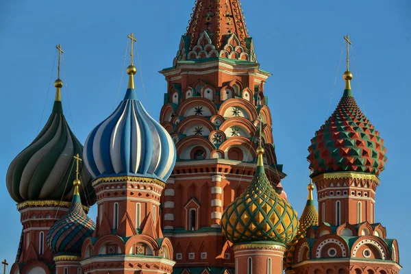 俄罗斯莫斯科 2018年10月 俄罗斯莫斯科红广场瓦西里大教堂 — 图库照片