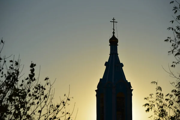 Moscú Rusia Octubre 2018 Iglesia Natividad Santísima Virgen María Krylatskie —  Fotos de Stock