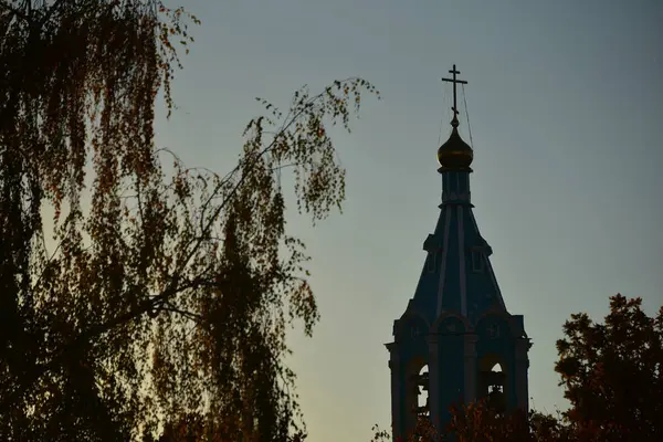 Mosca Russia Ottobre 2018 Chiesa Della Natività Della Beata Vergine — Foto Stock