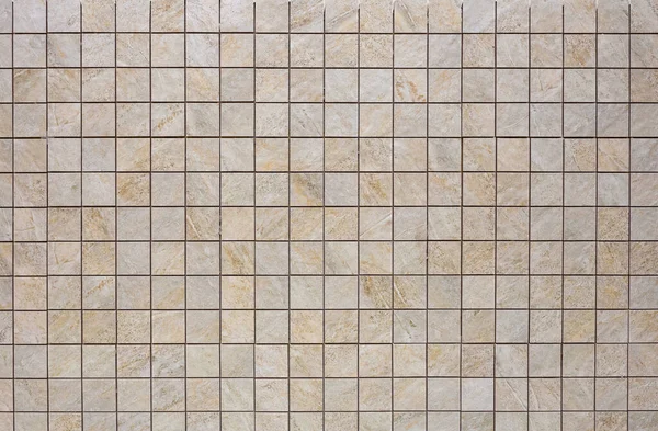 Surface Carrelage Carré Beige Pour Salle Bain — Photo