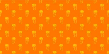 Kebap desenli arka plan. Burrito desenli arka plan. Shawarma desenli arka plan. Yuvarlanmış Sandviç çizim kalıbı.