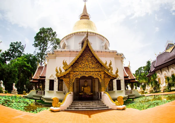 Wat Dara Pirom Lanna Arquitetura Chiang Mai Tailândia — Fotografia de Stock