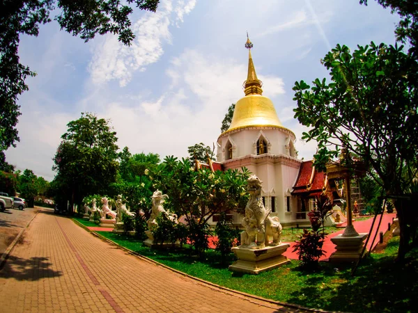 Wat Dara Pirom Lanna Architektura Chiang Mai Thajsko — Stock fotografie