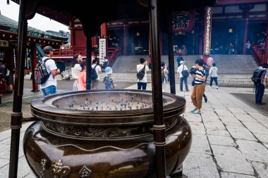 Sensoji Tapınağı veya Asakusa Templetokyo, Japonya. Eylül 22, 2018.