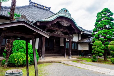 Kawagoe, bir küçük sokak, Saitama-ken, Japon, Eylül 2018 toplayan alanda Old Town.