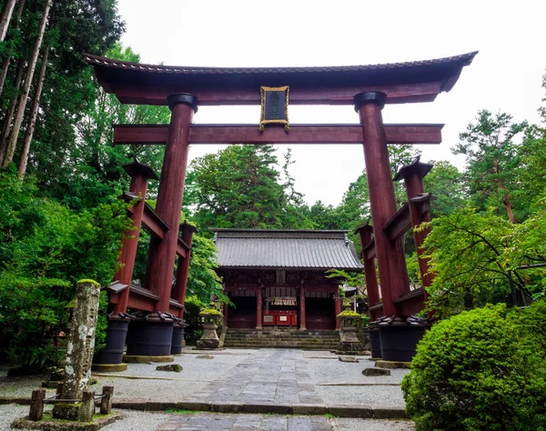 Fujiyoshida Sengen Shrine Japan Sep 2018 — стокове фото