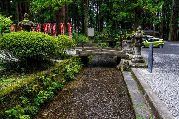 Fujiyoshida Sengen Shrine Япония Sep 2018 — стоковое фото
