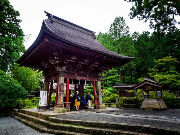 Santuário Fujiyoshida Sengen Japão Set 2018 — Fotografia de Stock