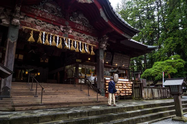 Fujiyoshida神社 2018年9月 — 图库照片