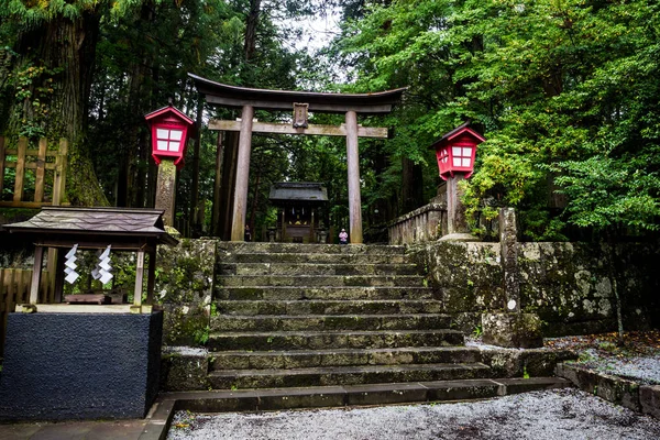 Santuário Fujiyoshida Sengen Japão Set 2018 — Fotografia de Stock
