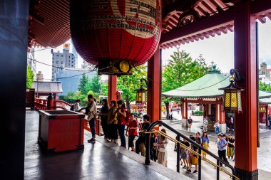 Sensoji Tapınağı veya Asakusa Templetokyo, Japonya. Eylül 22, 2018.