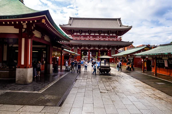 Templo Sensoji Asakusa Templetokio Japón Sep 2018 — Foto de Stock