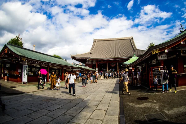 Templo Sensoji Asakusa Templetokio Japón Sep 2018 — Foto de Stock