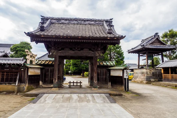 Casco Antiguo Kawagoe Paisaje Una Pequeña Calle Prefectura Saitama Japón — Foto de Stock