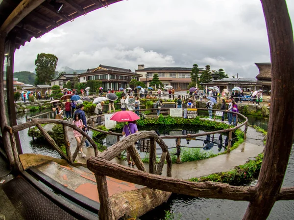 Oshino Hakkai Wakuike Pequeño Pueblo Región Fuji Five Lake Japón — Foto de Stock