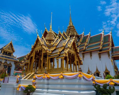 Bangkok Grand Palace ve Wat phra keaw, Tayland, Mayıs 2019