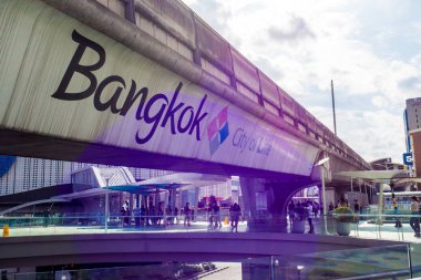 Bangkok, Tayland - Ocak, 2014 : Bangkok'taki Siam merkezi