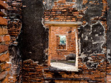 Ayutthaya Tarihi Par Wat Phra Si Sanphet tapınağında Pagoda