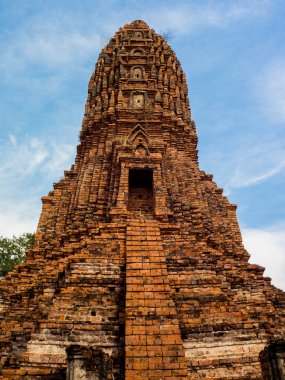 Wat Worachet Buda başkanı, Ayutthaya eski tapınak, Tayland