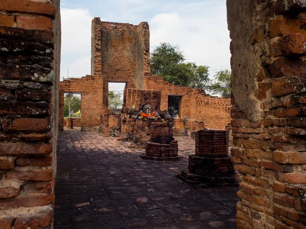 Wat Worachet Buda başkanı, Ayutthaya eski tapınak, Tayland