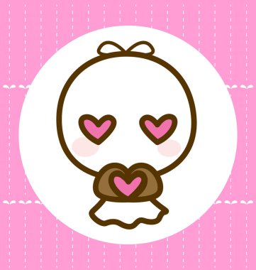 Teru teru bouzu : Yağmur Bebek, Vektör illüstrasyon