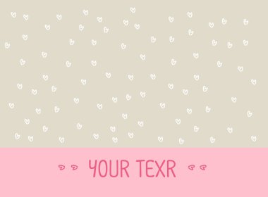 El Çizilmiş Çocuksu Stil Vektör Desen Seti. Illüstrasyon.