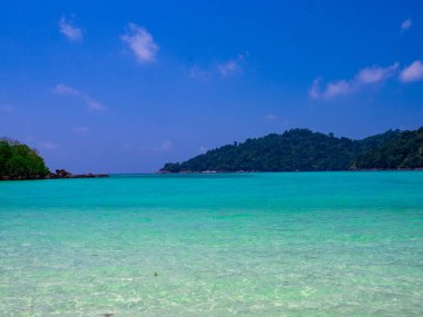 Mu Koh Surin veya Surin Adası'ndaki Plaj, Tayland