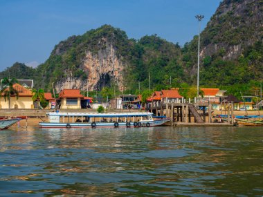 Phangnga Tayland Ada andaman deniz : Mart 2019