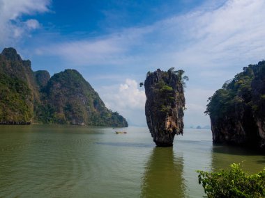 Phangnga Tayland Ada andaman deniz : Mart 2019