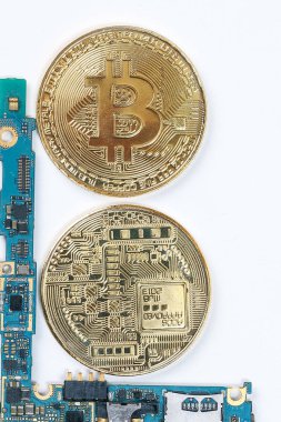 Kuala Lumpur, Malezya 13 Haziran, 2018-Bitcoin olduğunu dünyanın ilk cryptocurrency, elektronik para şeklinde, ilk adem-i merkeziyetçi dijital para: Merkez Bankası veya tek yönetici sistem çalışır 