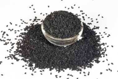 Çörek otu tahıl sağlıklı baharat kokulu bitki 