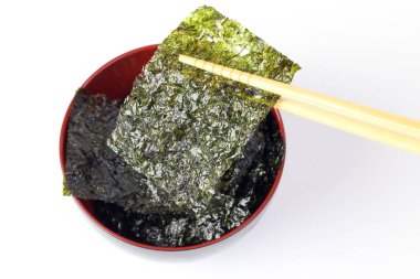 Derin Kızarmış Yeşil Yosun İnce Cips Gevrek Snack 