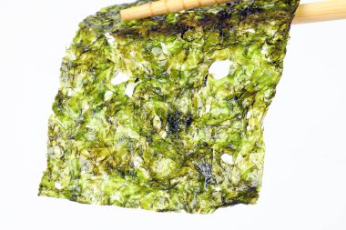 Derin Kızarmış Yeşil Yosun İnce Cips Gevrek Snack 