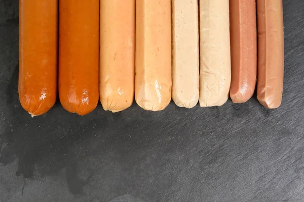 Kolbász Hazugság Hotdog Csirke Marhahús Bárány Verity Mix — Stock Fotó