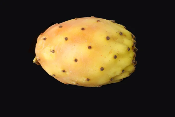 Amarelo Laranja Cacto Fruta Espinhosa Pêra Espinhosa Suculenta — Fotografia de Stock