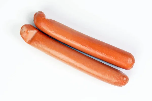 Cintres Saucisses Hot Dog Poulet Boeuf Agneau — Photo
