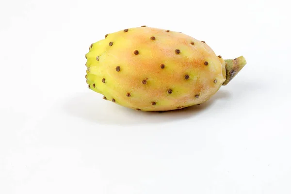 Gul Apelsinkaktus Frukt Prickly Päron Taggig Saftig — Stockfoto