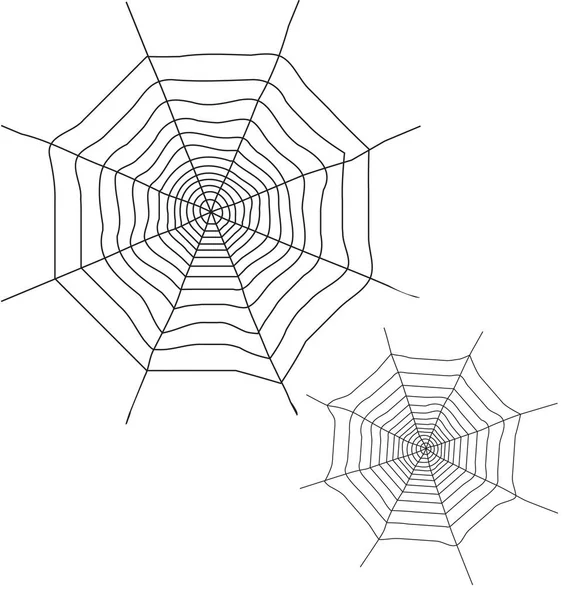 Праздником Хэллоуин Halloween Night Selebration Carnival Trendy Spider Web Symbol — стоковый вектор