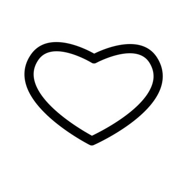 Beyaz arka planda izole kalp şekli, sağlık hizmeti konsepti, sokal uzaklık, evde kal, merhaba işareti, web simgesi, sosyal medya kartı vektör şablonu