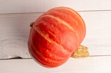 Olgun tatlı balkabakları, üst manzara, makro.