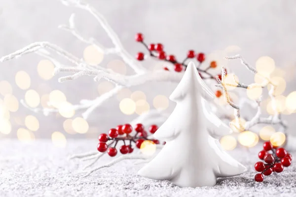 Kerstmis of Nieuwjaar wenskaart — Stockfoto