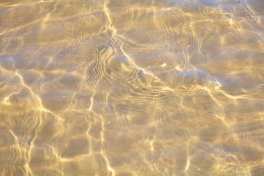 Kumsal ve nazik, yumuşak dalga, Baltık doğası