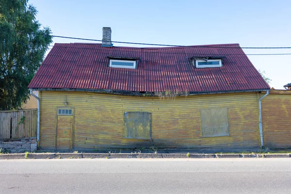 Tartu, Εσθονία, 11 Αυγούστου 2020, αρχιτεκτονική κτιρίων στους δρόμους — Φωτογραφία Αρχείου
