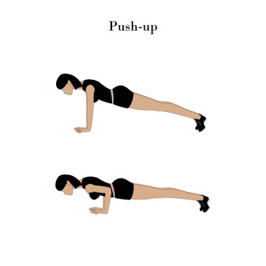 Push-up egzersiz egzersiz